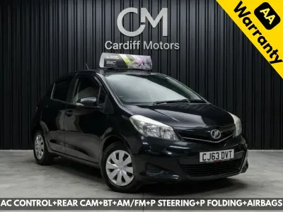 Used Toyota Vitz 2014 Black Hatchback
