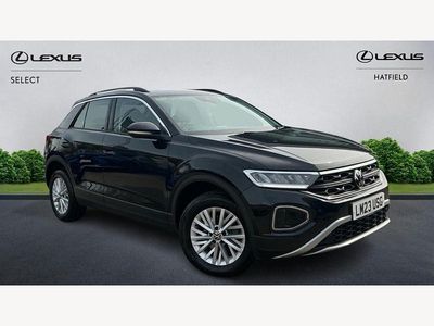 Used VW T-Roc Life 150 HP (110 kW) 2023 Black SUV