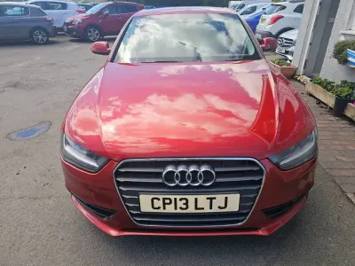 Used Audi A4 163 HP (119 kW) 2013 Red Sedan