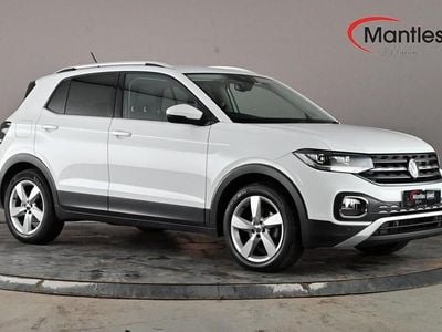Used VW T-Cross SEL 150 HP (110 kW) 2021 White SUV