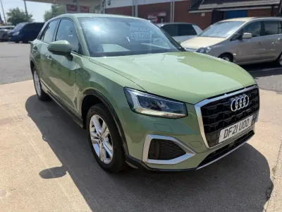 Used Audi Q2 Sport 150 HP (110 kW) 2021 Green SUV