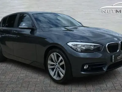 Used BMW 118 Sport Line 136 HP (100 kW) 2018 Grey Hatchback
