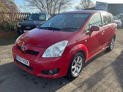 Red Used 2007 Toyota Corolla Verso SR MPV | £995 (Super price)