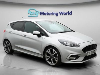 Used Ford Fiesta ST-Line X 125 HP (91 kW) 2021 Silver Hatchback