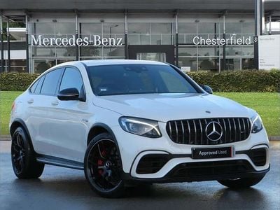 White Used 2019 Mercedes GLC63 AMG Premium Coupe | £44,902 (A bit pricey)