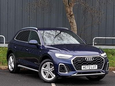 Used Audi Q5 S-Line 204 HP (150 kW) 2022 Blue SUV
