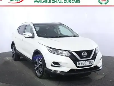 Used Nissan Qashqai N-Connecta 140 HP (102 kW) 2019 White SUV