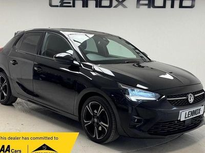 Used Vauxhall Corsa SRi 100 HP (73 kW) 2021 Black Hatchback