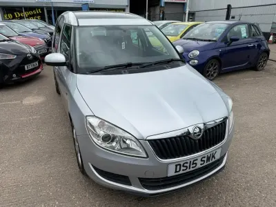 Used Skoda Roomster SE 105 HP (77 kW) 2015 Silver MPV