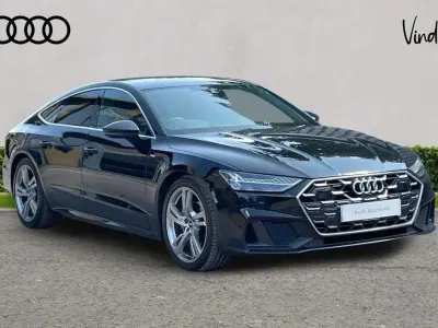 Used Audi A7 S-Line 200 HP (147 kW) 2024 Black Sedan