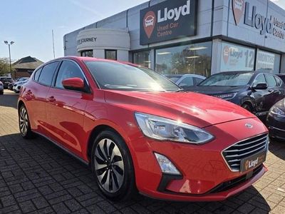 Used Ford Focus Zetec 125 HP (91 kW) 2019 Red Hatchback