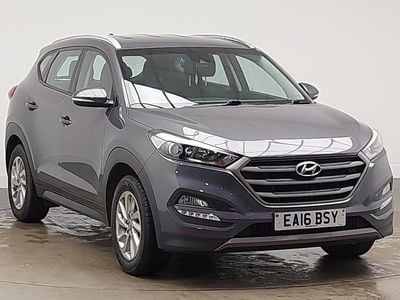 Used Hyundai Tucson SE 116 HP (85 kW) 2016 Grey SUV