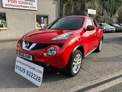 Used Nissan Juke Acenta 110 HP (80 kW) 2017 Red SUV