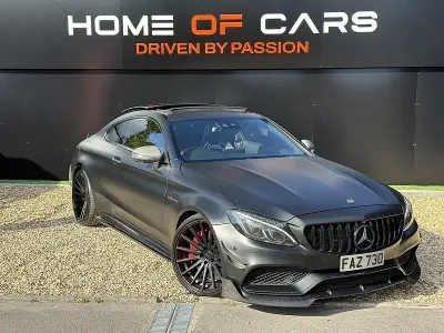 Used Mercedes C63S AMG Premium 2016 Black Coupe