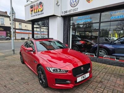 Red Used 2016 Jaguar XE R-Sport Sedan | £9,995 (Fair price)