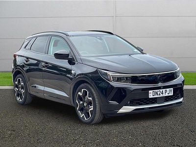 Used Vauxhall Grandland X Ultimate 131 HP (96 kW) 2024 Black SUV