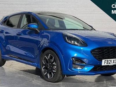 Blue Used 2021 Ford Puma ST-Line X | £17,226 (Fair price)