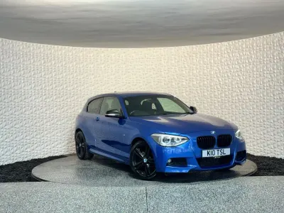 Begagnad BMW 116 M Sport 2014 Blå Halvkombi