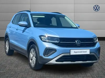 Used VW T-Cross Life 115 HP (84 kW) 2025 Blue SUV