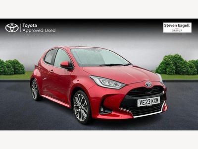Used Toyota Yaris Hybrid 114 HP (83 kW) 2023 Red Hatchback
