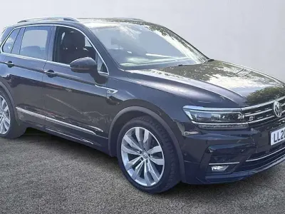 Used VW Tiguan R-line 150 HP (110 kW) 2020 Black SUV