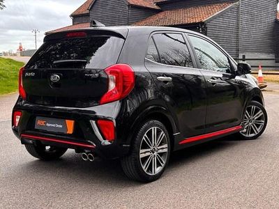 Used Kia Picanto GT-Line S 99 HP (72 kW) 2018 Black Hatchback