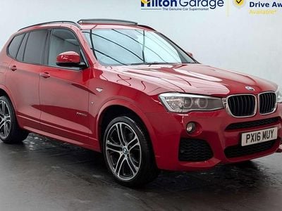 Usado BMW X3 M Sport 190 HP (139 kW) 2016 Vermelho SUV