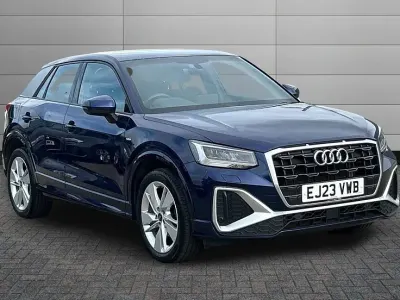 Used Audi Q2 S-Line 150 HP (110 kW) 2023 Blue SUV