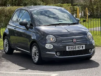 Gebraucht Fiat 500 Lounge 69 PS (50 kW) 2018 Grau Kleinwagen