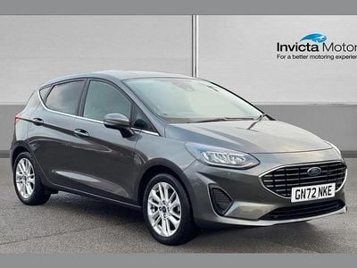 Grey Used 2023 Ford Fiesta Titanium Hatchback | £11,500 (Good price)