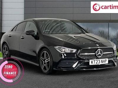 Black Used 2023 Mercedes CLA200 AMG Line Premium Coupe | £23,250 (Fair price)