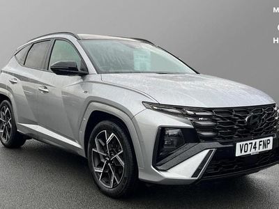 Silver Used 2024 Hyundai Tucson N Line SUV | £27,977 (Fair price)