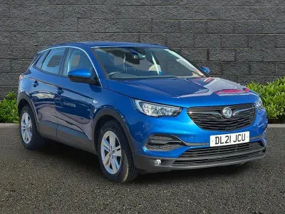 Used Vauxhall Grandland X S 130 HP (95 kW) 2021 Blue SUV