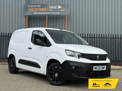 Used Peugeot Partner 131 HP (96 kW) 2020 White MPV