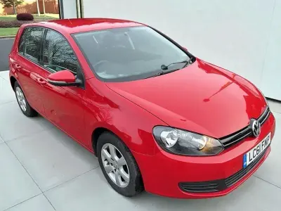 Used VW Golf VI S 105 HP (77 kW) 2011 Red Hatchback