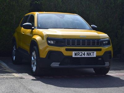 Yellow Used 2024 Jeep Avenger Altitude SUV | £16,590 (Fair price)