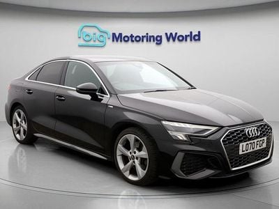 Black Used 2020 Audi A3 S-Line Sedan | £18,200 (Fair price)