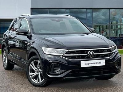 Used VW T-Roc R-line 150 HP (110 kW) 2023 Deep black pearl SUV