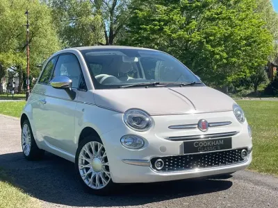 Begagnad Fiat 500C S 69 HK (50 kW) 2018 Vit Cab