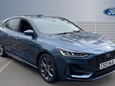 Used Ford Focus ST-Line 125 HP (91 kW) 2023 Blue Hatchback