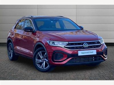 Red Used 2023 VW T-Roc R-line SUV | £23,095 (Fair price)