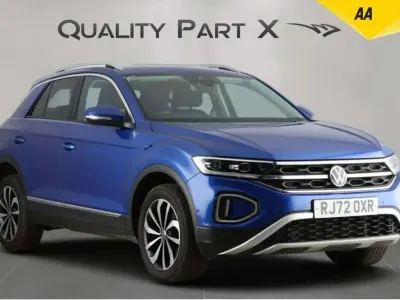 Used VW T-Roc Style 150 HP (110 kW) 2023 Blue SUV