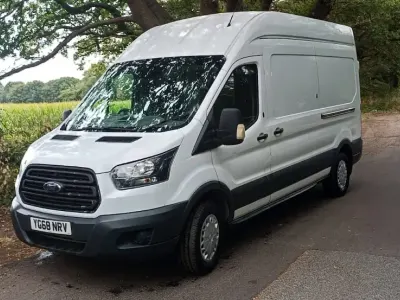 Used Ford Transit 130 HP (95 kW) 2018 White Van