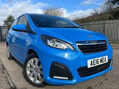 Used Peugeot 108 Active 68 HP (50 kW) 2016 Blue Hatchback