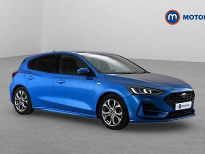 Used Ford Focus ST-Line 120 HP (88 kW) 2022 Blue Hatchback