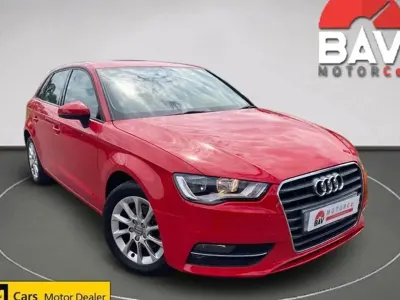 Used Audi A3 150 HP (110 kW) 2015 Red Hatchback