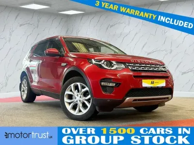 Używany Land Rover Discovery Sport HSE 180 KM (132 kW) 2015 Czerwony SUV