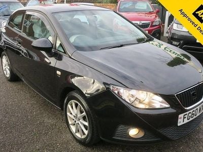 Black Used 2010 Seat Ibiza SE Hatchback | £3,995 (A bit pricey)