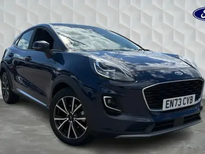 Used Ford Puma Titanium 125 HP (91 kW) 2023 Blue SUV