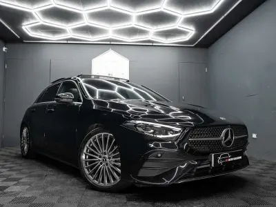 Used Mercedes A180 AMG Line Premium Plus 136 HP (100 kW) 2023 Black Hatchback